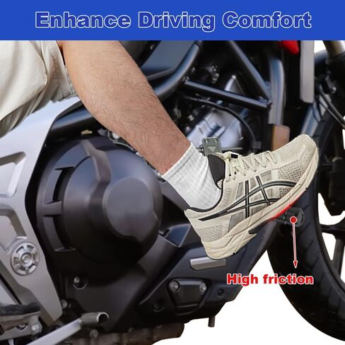 Xitomer الطريق السريع Footpeg يتصاعد صالح ل NC750X / ABS NC750X DCT/ABS 2021-2024 دراجة نارية متسابق طوي الطريق السريع ربط يتصاعد رايدر Footpeg عدة in Kuwait