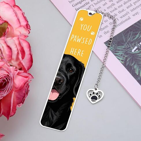 Black Lab Gifts for Women Men, Labrador Retriever Gifts Bookmark, Dog Mom Gift for Women, Gift for Labrador Dog Lovers Owners, Easter Basket Stuffers for Kids Adults,Reading Accessories for Book Lover in Saudi Arabia