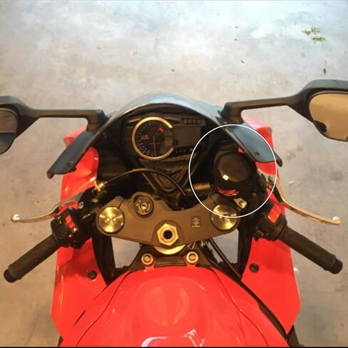 متوافق مع GSXR 600 750 1000 1100 1500 1300 GSXR600 750 GSX-R 1000 دراجة نارية الجبهة زيت فرامل سائل الفرامل مخلب خزان الجوارب in Kuwait