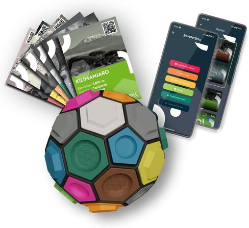 كرة تسلق ثلاثية الأبعاد، مبتكرة عالميًا، التسلق في أصغر مساحة - تحسن التركيز والإبداع والبراعة كرة بولدر in Kuwait