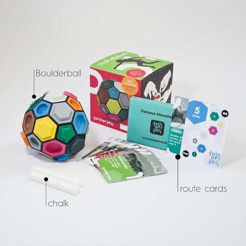 كرة تسلق ثلاثية الأبعاد، مبتكرة عالميًا، التسلق في أصغر مساحة - تحسن التركيز والإبداع والبراعة كرة بولدر in Kuwait