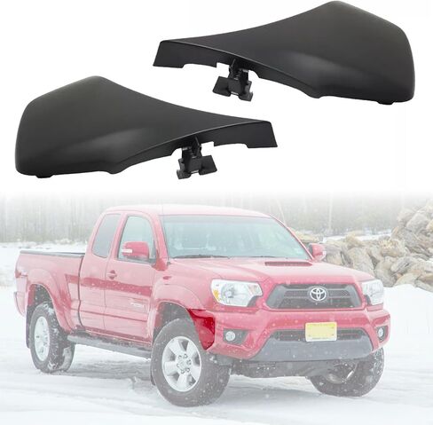Front Bumper End Caps for Toyota Tacoma 2012 2013 2014 2015, With Wheel Opening Flares, Set of Pair Driver & Passenger Side, Replace# 5211304050 5211204050 TO1004177 TO1005177 in Saudi Arabia