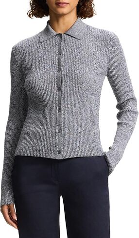 Theory Women's Marl Rib Cardigan in Saudi Arabia