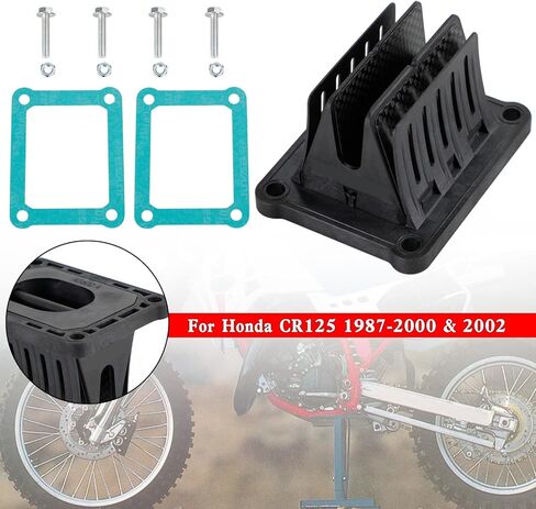 Areyourshop Motorcycle Reed Valve V4R01D fit for Honda CR125 1987-2000 & 2002 in Saudi Arabia