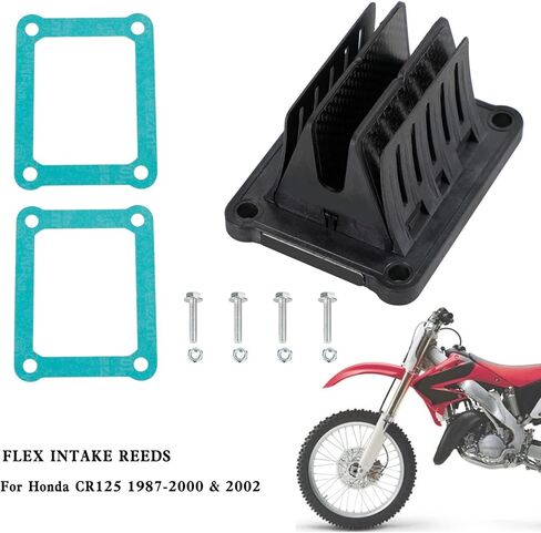 Areyourshop Motorcycle Reed Valve V4R01D fit for Honda CR125 1987-2000 & 2002 in Saudi Arabia
