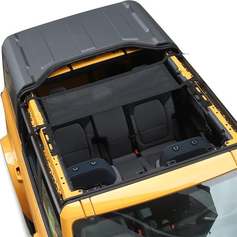 Jimen Roof Top Cargo Net Compatible with Ford Bronco 2 Door 4 Door 2021-2023 in Saudi Arabia