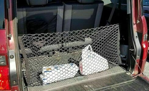 Rear Trunk Organizer Cargo Net for Honda Element 2003-2011– Envelope Style Cargo Net for SUV - Premium Mesh Car Trunk Organizer Vehicle Carrier Storage – Compatible with Element in Saudi Arabia
