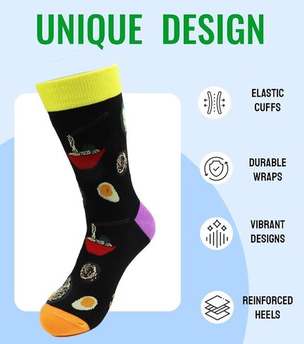 هدايا رامين أناناس لمحبي رامين، فواكه هاواي المضحكة، جوارب طعام للرجال والنساء in Kuwait