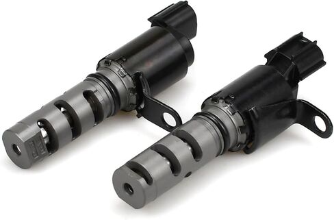 2 قطعة 15330-0C010 15330-0C020 محرك متغير توقيت الصمام VVT مدخل الملف اللولبي والعادم، توقيت الصمام المتغير VVT الملف اللولبي متوافق مع Hilux 2016-2018 Tacoma2016-2021 in Kuwait