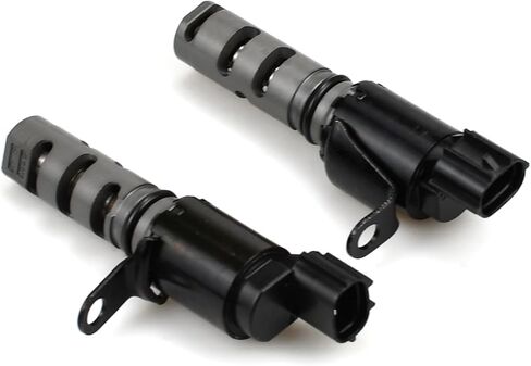 2 قطعة 15330-0C010 15330-0C020 محرك متغير توقيت الصمام VVT مدخل الملف اللولبي والعادم، توقيت الصمام المتغير VVT الملف اللولبي متوافق مع Hilux 2016-2018 Tacoma2016-2021 in Kuwait