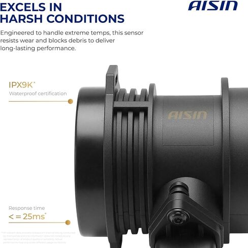 AISIN MAFBM-00157 Mass Air Flow (MAF) Sensor with Housing - Compatible with BMW E46 325Ci 325i 330i 2003-2005, 330Ci 2003-2006, X3 E83 2004-2006, Z4 E85 2003-2005 - 2.5L 3.0L, with 6 Pins in Saudi Arabia
