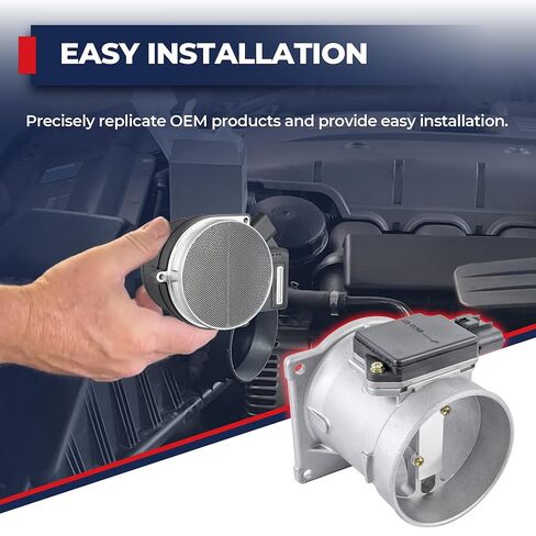 MOSTPLUS Direct Replacement MAF Mass Air Flow Sensor Meter MAF Compatible for Ford 336-05202 74-9549 in Saudi Arabia