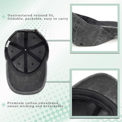 هدايا عيد ميلاد سعيد 60 للنساء والرجال خمر 1966 قبعة بيسبول أفكار هدايا مضحكة (أسود) in Kuwait