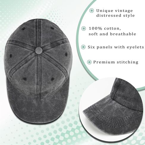 هدايا عيد ميلاد سعيد 60 للنساء والرجال خمر 1966 قبعة بيسبول أفكار هدايا مضحكة (أسود) in Kuwait