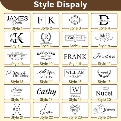 محفظة مخصصة للرجال، محفظة جلدية أصلية محفورة حسب الطلب تحجب RFID له، الأب، الأب، الصديق، الابن، الزوج، رفقاء العريس، هدايا لعيد الميلاد، الذكرى السنوية، التخرج (بني داكن) in Kuwait