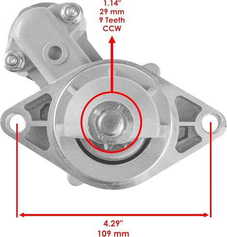 Caltric Starter Compatible With Kawasaki Engine Fd440V Fd-440V Fd501V Fd590V Fd611V in Saudi Arabia