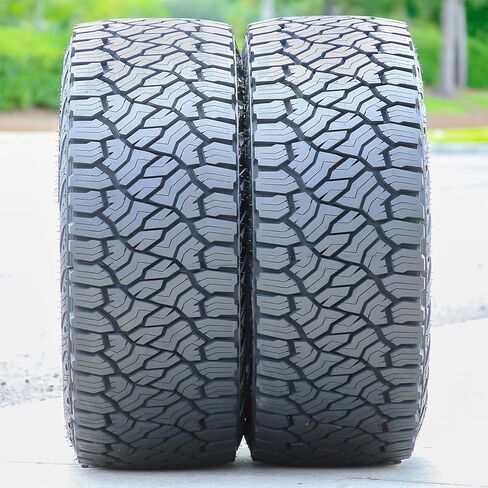 إطار نصف قطري للطرق الوعرة Venom Power Trail Hunter ATS Truck/SUV A/T-225/55R18 225/55/18 225/55-18 102H نطاق تحميل XL 4 طبقات BSW جدار جانبي أسود in Kuwait