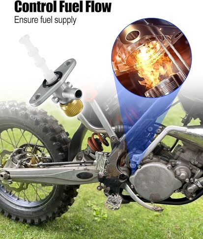 صمام بيتكوك وقود الغاز 58507003200 مناسب لـ KTM SX MINI JR SR 1998-2012، مفتاح خزان الوقود الغاز بيتكوك in Kuwait