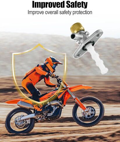 صمام بيتكوك وقود الغاز 58507003200 مناسب لـ KTM SX MINI JR SR 1998-2012، مفتاح خزان الوقود الغاز بيتكوك in Kuwait