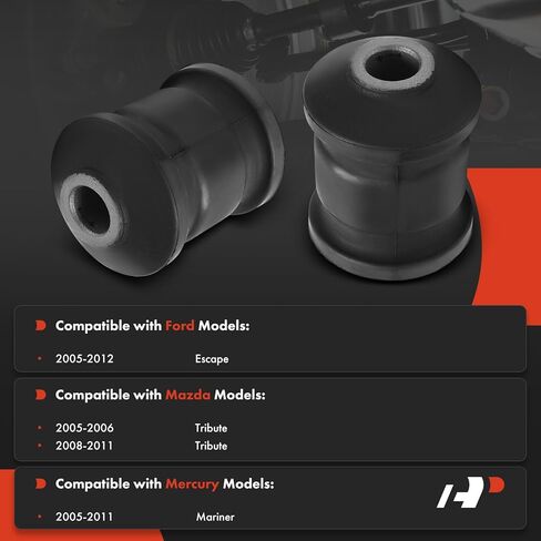 A-Premium 2 x Front Forward Lower Control Arm Bushing Kit, Compatible with Ford Escape 2005-2012 & Mazda Tribute 2005-2006, Tribute 2008-2011, Mariner 2005-2011 in Saudi Arabia