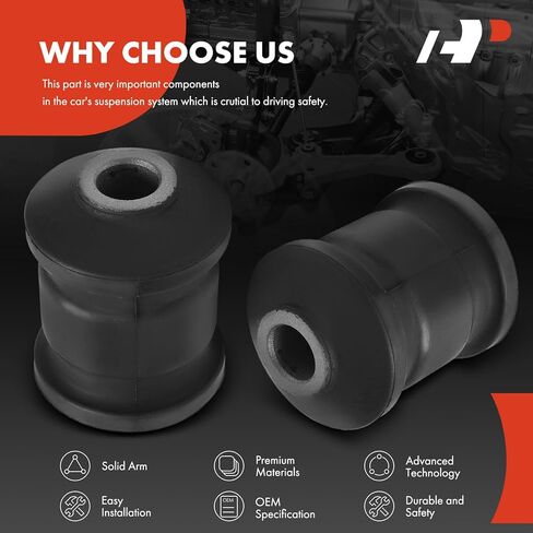A-Premium 2 x Front Forward Lower Control Arm Bushing Kit, Compatible with Ford Escape 2005-2012 & Mazda Tribute 2005-2006, Tribute 2008-2011, Mariner 2005-2011 in Saudi Arabia