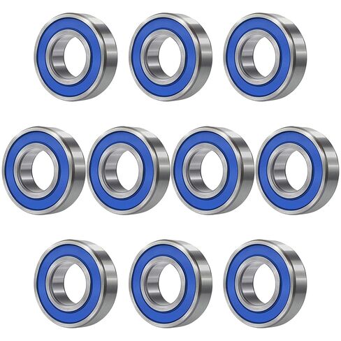 MR85-2RS 10 PCS Miniature Deep Groove Ball Bearing 5×8×2.5mm Double Blue Rubber Sealed Ball Bearing Chrome Steel P0 Z2 Bearing for Industrial Machine,Power Tools and Mechanical Equipment in Kuwait