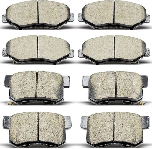 8PCS Front Rear Ceramic Brake Pads Replacement Kit Fits For 2002-2004 Honda CR-V,For 2003-2011 Honda Element(D536 D914) in Saudi Arabia