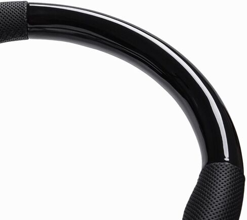 عجلة القيادة REVOLVE، عجلة قيادة من جلد نابا الحقيقي، عجلة قيادة من خشب البيانو الأسود، مقبض جلدي مثقوب لسيارة Toyota 4Runner 2010-2023/Tundra 2014-2021/Tacoma 2012-2023 in Kuwait