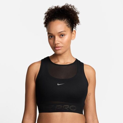 Nike Pro Mesh Tank Top (Black) Size Medium in Saudi Arabia