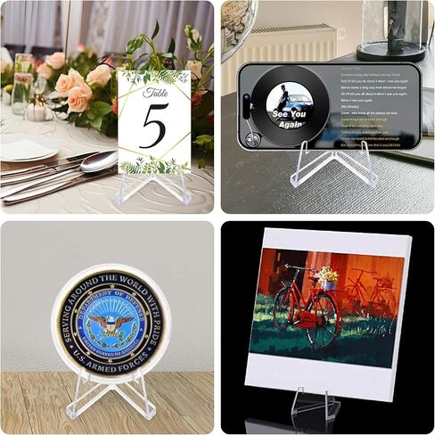 20 حزمة من حامل عرض بطاقات الأكريليك لبطاقات PSA وبطاقات الرياضة والتجارة - حامل حامل بطاقات شفاف، حامل صغير لبطاقة البيسبول، العملة المعدنية، عرض التارو (2.1 بوصة) in Kuwait