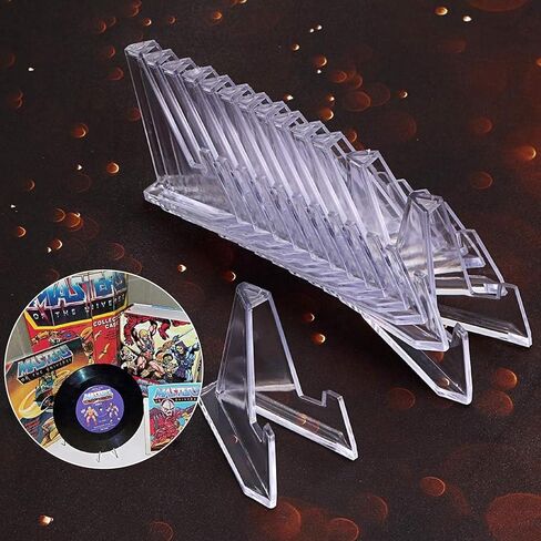 20 حزمة من حامل عرض بطاقات الأكريليك لبطاقات PSA وبطاقات الرياضة والتجارة - حامل حامل بطاقات شفاف، حامل صغير لبطاقة البيسبول، العملة المعدنية، عرض التارو (2.1 بوصة) in Kuwait