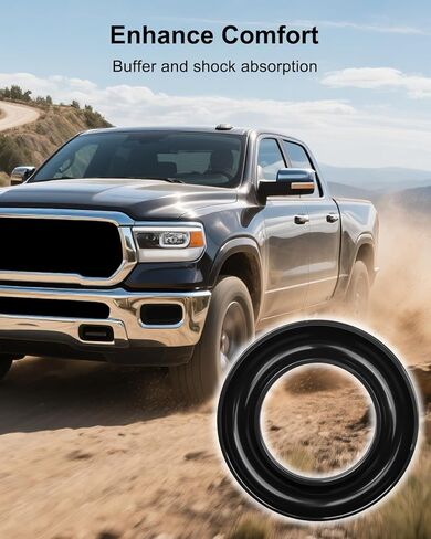 مجموعة رفع التسوية الأمامية مقاس 2 بوصة مناسبة لـ Ram 1500 2WD 1994-2018 مناسبة لـ Ram 2500 3500 2WD 1994-2013 فواصل دعامة أمامية مزورة ترفع السيارة بمقدار 2 بوصة in Saudi Arabia