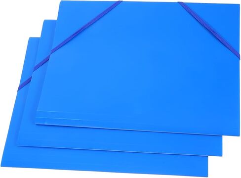 Lurrose Folding Document Organizer Folder with Elastic Band Multi-Functional File Pouch for Office School Storage 12.4X9.45In in Saudi Arabia