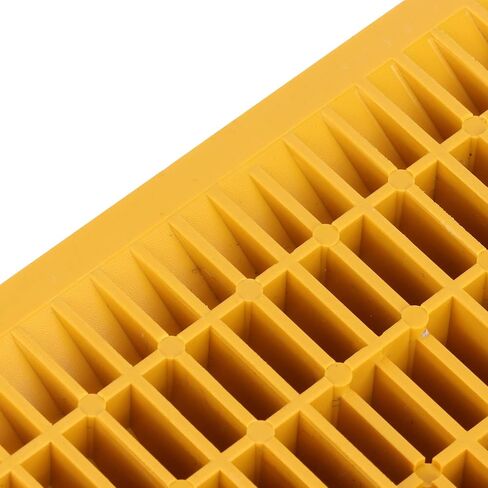 FILFEEL 6PCS Yellow Plastic Road Reflectors for Driveways and Pavement -, Reflective Markers in Saudi Arabia