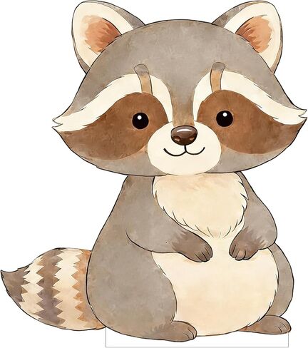 Cartoon Elephant 2FT Life Size Cardboard Cutout, Woodland Safari Animal Standup, Cute Table Decoration for Baby Shower, Kids Birthday, Jungle Party, Photo Prop, 1PC in Kuwait