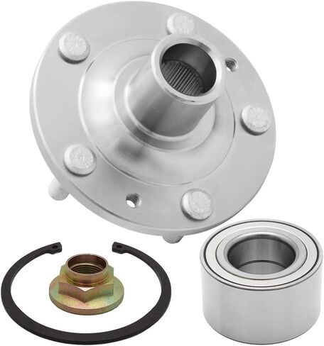 BR930177K - مجموعة إصلاح محمل محور العجلة الأمامية أو الخلفية متوافقة مع 2006-2012 Ford Fusion، 2003-2008 Mazda 6 [i - S - ONLY]، 2007-2012 Lincoln MKZ، 2006 Lincoln Zephyr، 2006-2011 Mercury Milan in Kuwait