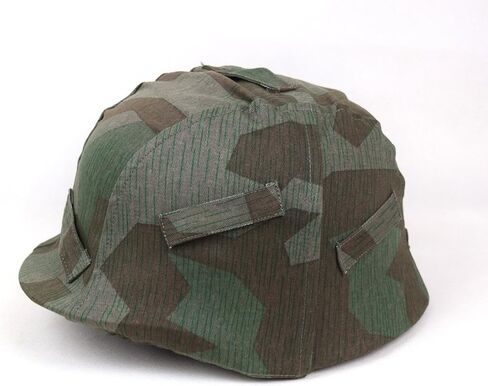 Repro Reversible WWII German M35 Helmet Cover Splinter Color in Saudi Arabia