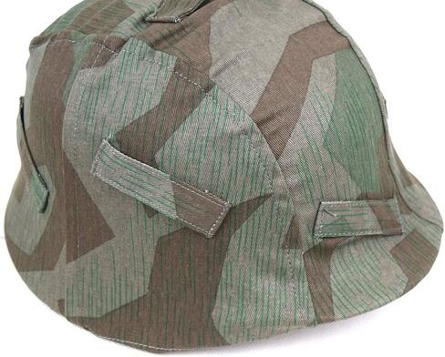 Repro Reversible WWII German M35 Helmet Cover Splinter Color in Saudi Arabia
