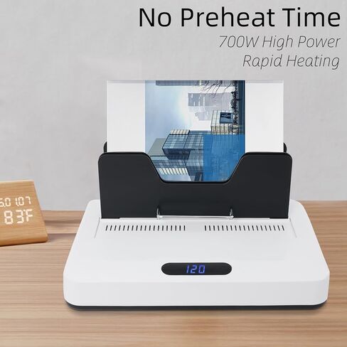 آلة ربط حرارية، آلة ربط الكتب، جهاز ربط حراري لا يوجد وقت تسخين مسبق، مجلد كهربائي بحجم A4/A5/Letter، مستندات الأعمال والمكتب والمنزل والمدرسة، سمك الربط 1-60 مم in Kuwait