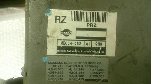 Engine ECM Control Module Fits 1999 99 Compatible with Nissan Frontier MEC04-052 A1 MEC04052A1 in Saudi Arabia