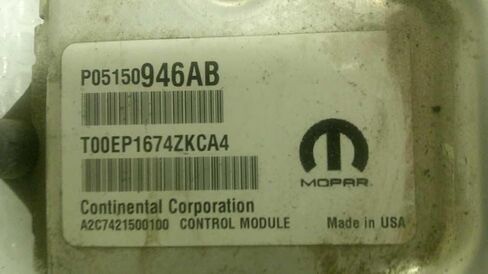 Engine ECM Control Module 2.4L Fits 2014 14 Compatible with Dodge Dart P05150946AB 05150946AB in Saudi Arabia