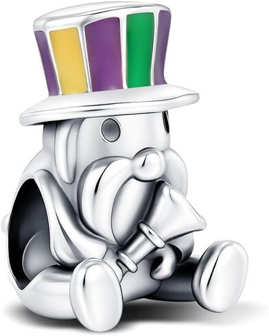 KEQ St. Patrick's Shamrock Charm Fit for Pandora Moment Bracelets 925 Sterling Silver Shamrock Bead Charm Gift for Granddaught Mom Wife Women in Saudi Arabia