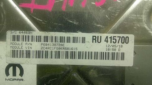Engine ECM Control Module Fits 18-19 Compatible with Pacifica 68330910AA 68413872AE in Saudi Arabia