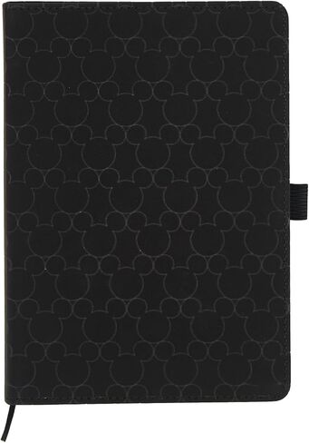 مجلة Happy Planner Disney Mickey Dot-Grid للمكتب أو المدرسة أو اليوميات، دفتر ملاحظات من الجلد النباتي، مقاس A5، 80 صفحة، إسبرسو in Kuwait