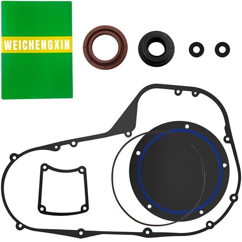 Clutch Primary Cover Gasket Kit Compatible with Touring Dresser Derby 1999-2006#11147 12052A in Saudi Arabia
