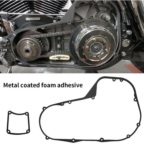 Clutch Primary Cover Gasket Kit Compatible with Touring Dresser Derby 1999-2006#11147 12052A in Saudi Arabia