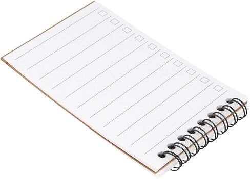 48 حزمة من وسادات المذكرات، 3 × 5 دفاتر ملاحظات صغيرة بجيب حلزوني، مقاس A7 دفاتر ملاحظات صغيرة حلزونية علوية، وسادات مذكرات صغيرة للمنزل والكلية والعمل in Saudi Arabia