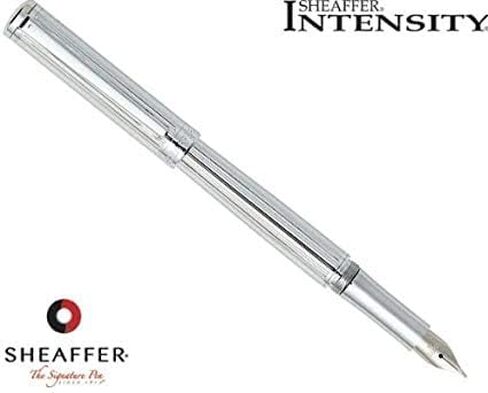 Sheaffer Intensity Fluted Chrome Fountain Pen (9238-0) in Saudi Arabia