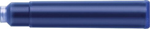 Faber-Castell Fountain Pen Carbon Design Medium Nib + 6 Blue Ink Cartridges, SCHOOL+, 149809 in Saudi Arabia