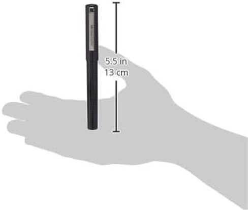 Faber-Castell Fountain Pen Carbon Design Medium Nib + 6 Blue Ink Cartridges, SCHOOL+, 149809 in Saudi Arabia
